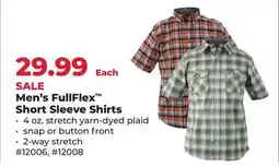 Runnings Noble Outfitters Men's FullFlex Short Sleeve Shirts offer