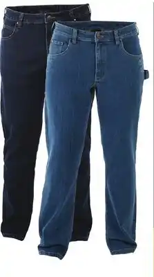 Runnings Men's Flex 5-Pocket or Carpenter Jeans offer