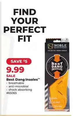 Runnings Noble Outfitters Best Dang Insoles offer