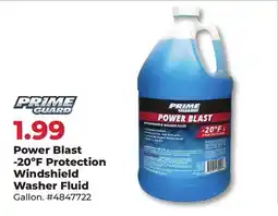Runnings Prime Guard Power Blast-20ºF Protection Windshield Washer Fluid offer