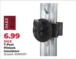 Runnings T-Post Pinlock Insulators offer