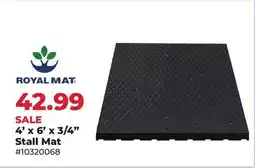 Runnings Royal Mat 4' x 6' x 3/4 Stall Mat offer