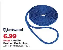 Runnings Attwood Double Braided Dock Line offer