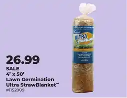 Runnings Amturf 4' x 50' Lawn Germination Ultra StrawBlanket offer