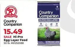 Runnings Country Companion Hi-Pro Egg Layer Feed offer