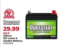 Runnings Durastart 235cca 12V Lawn & Garden Battery offer