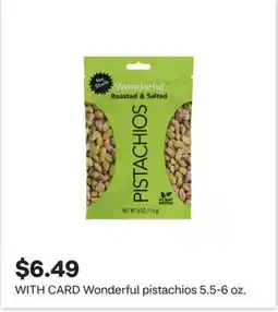 CVS Wonderful pistachios offer