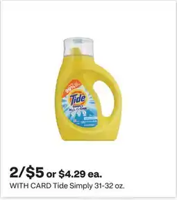 CVS Tide Simply offer