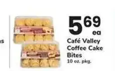 Safeway Café Valley Coffee Cake Bites offer