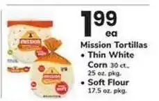 Safeway Mission Tortillas offer