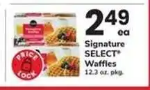 Safeway Signature SELECT Waffles offer