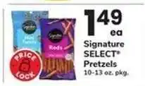 Safeway Signature Select Pretzels offer