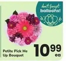 Safeway Petite Pick Me Up Bouquet offer