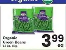 Safeway Organic Green Beans offer