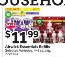 Stop&Shop Airwick Essentials Refills offer