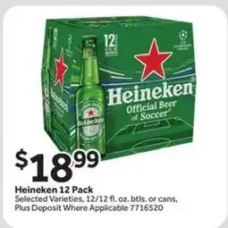 Stop&Shop Heineken 12 Pack offer
