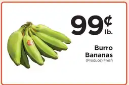 ShopRite Burro Bananas offer