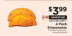ShopRite 2-Pack Empanadas offer