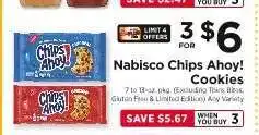 ShopRite Nabisco Chips Ahoy! Cookies offer