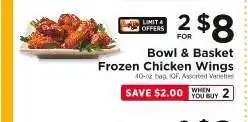 ShopRite Bowl & Basket Frozen Chicken Wings offer