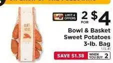 ShopRite Bowl & Basket Sweet Potatoes offer