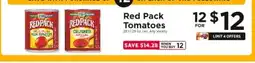 ShopRite Red Pack Tomatoes offer