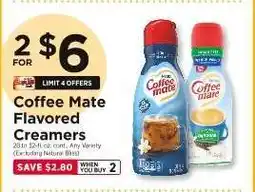 ShopRite Coffee Mate Flavored Creamers offer
