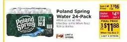 ShopRite Poland Spring Water 24-Pack offer