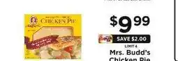 ShopRite Mrs. Budd's Chicken Pie offer