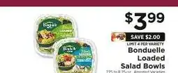ShopRite Bonduelle Loaded Salad Bowls offer