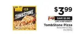 ShopRite TombStone Pizza offer