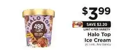 ShopRite Halo Top Ice Cream offer