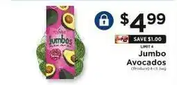 ShopRite Jumbo Avocados offer