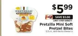 ShopRite Pretzilla Mini Soft Pretzel Bites offer