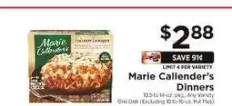 ShopRite Marie Callender's Dinners offer