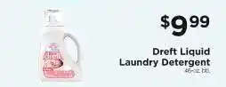 ShopRite Dreft Liquid Laundry Detergent offer