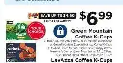 ShopRite Green Mountain Coffee K-Cups offer
