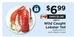 ShopRite Wild-Caught Lobster Tail offer