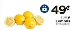 ShopRite Juicy Lemons offer