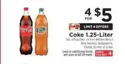 ShopRite Coke 1.25-Liter offer