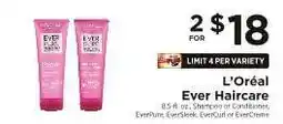 ShopRite L'Oreal Ever Haircare offer