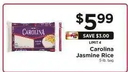 ShopRite Carolina Jasmine Rice offer