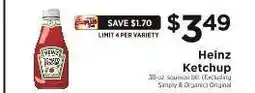 ShopRite Heinz Ketchup offer