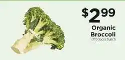 ShopRite Organic Broccoli offer
