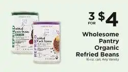 ShopRite Wholesome Pantry Organic Refried Beans offer