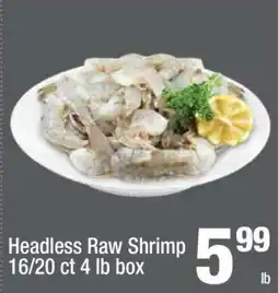 Super King Markets Headless Raw Shrimp offer