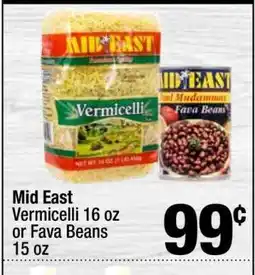 Super King Markets Mid East Vermicelli 16 oz or Fava Beans 15 oz offer