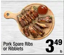 Super King Markets Pork Spare Ribs or Ribblets offer