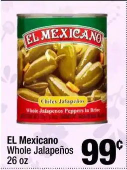 Super King Markets EL Mexicano Whole Jalapeños offer