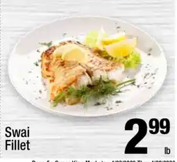 Super King Markets Swai Fillet offer